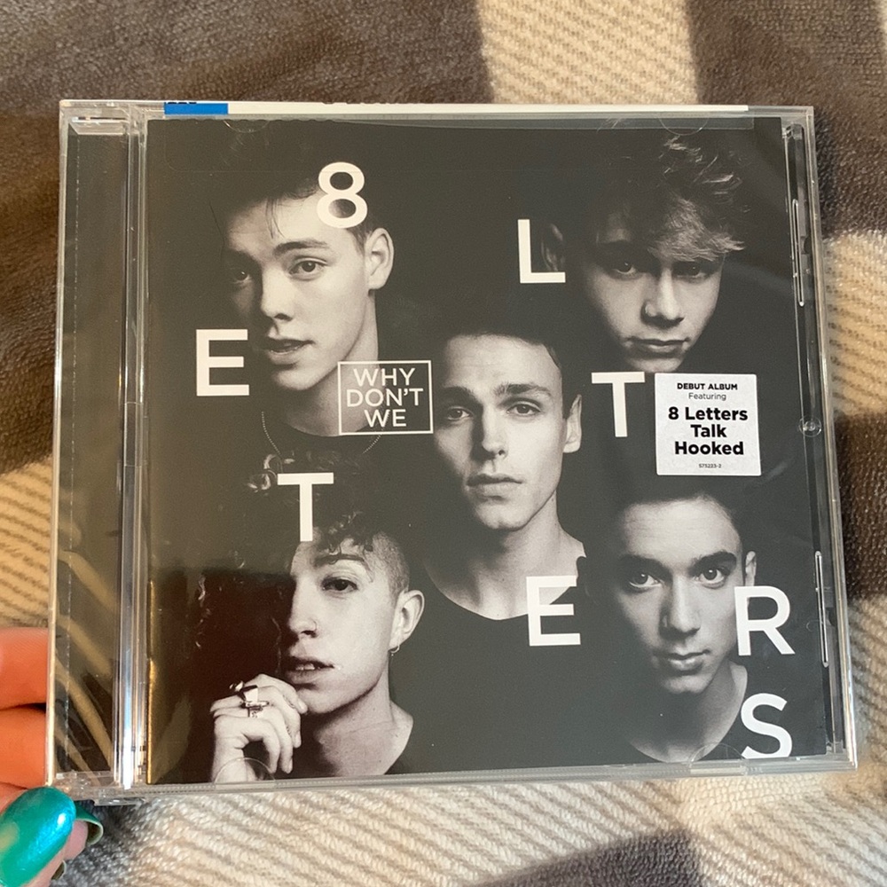 Why Don’t We 8 Letters Album, never opened